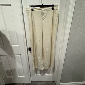 Rodan Outdoor Cream Wide-Leg Dress Pants (G/L)